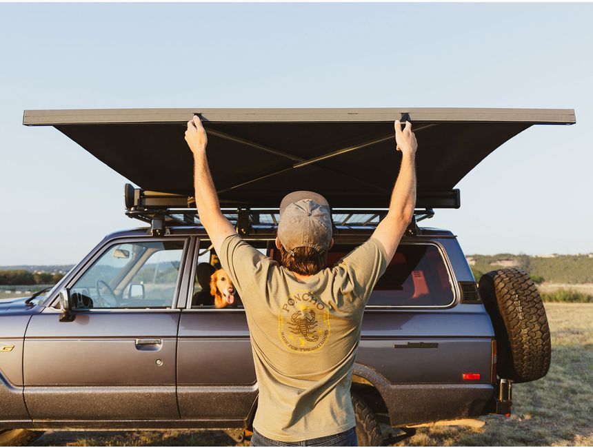 Kammok Cross Wing 7' Awning Tan CrossWing_7TAN RealTruck