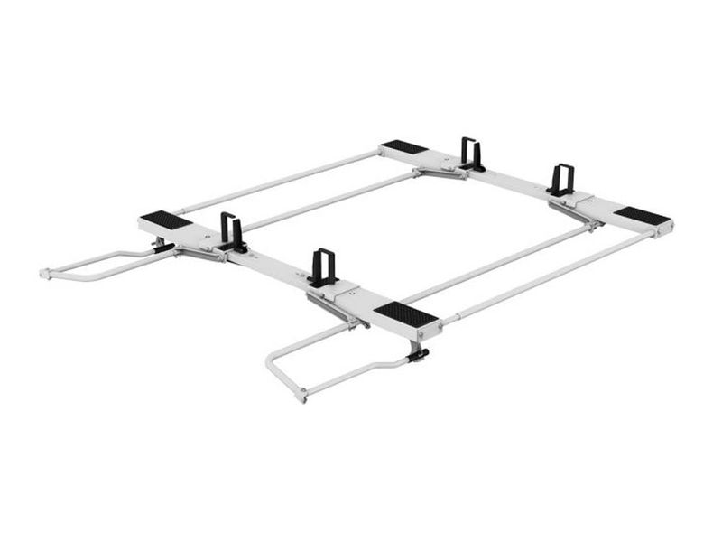 Kargo Master Aluminum Double Drop Down Van Rack 4TMADD RealTruck