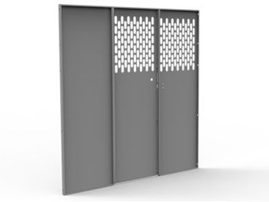 Holman Van Cab Perforated Partition 40651 | RealTruck