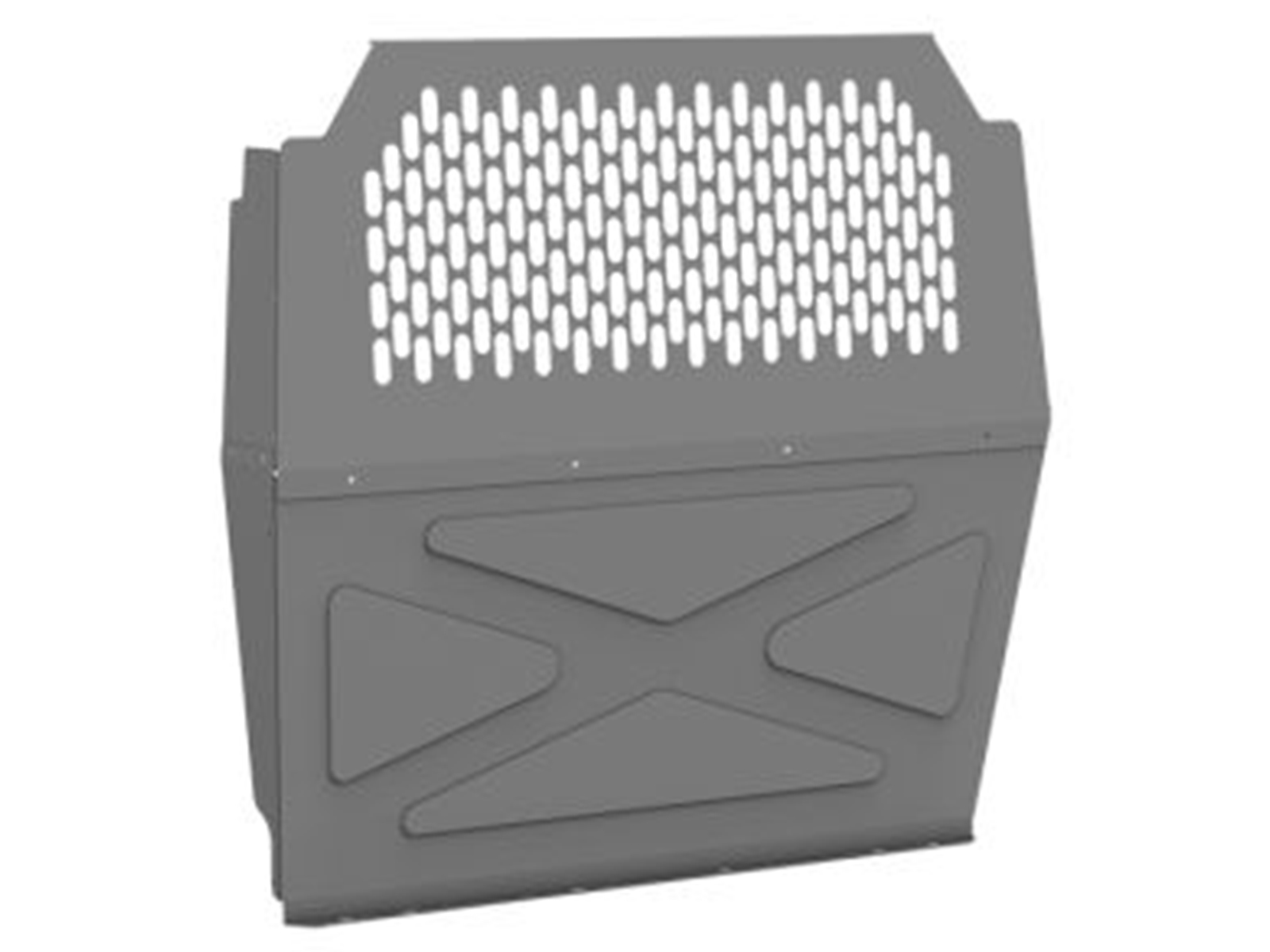 Holman Van Cab Perforated Partition 40670 | RealTruck