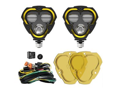 KC HiLiTES FLEX ERA 3 Universal Dual-Mode LED Fog Lights 0284 | RealTruck