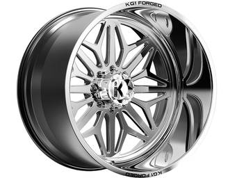 KG1 Forged Polished Snow Wheel