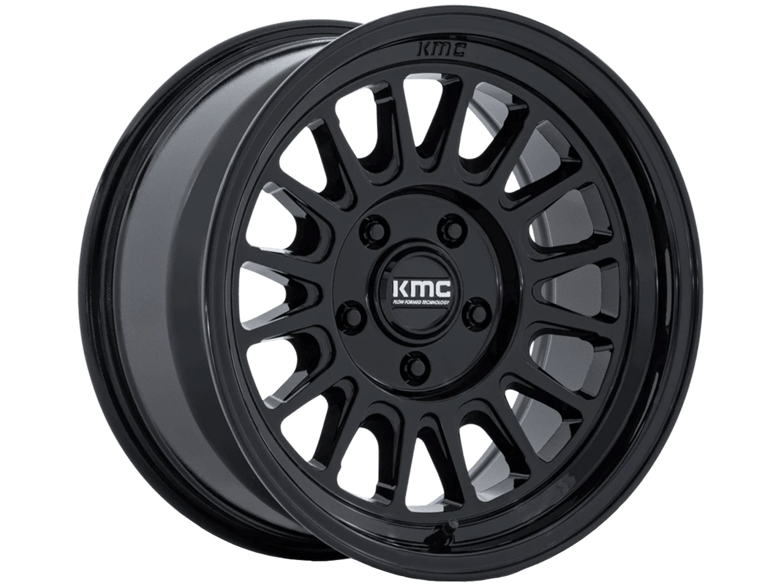 KMC Gloss Black KM733 Impact FFT Wheels | RealTruck