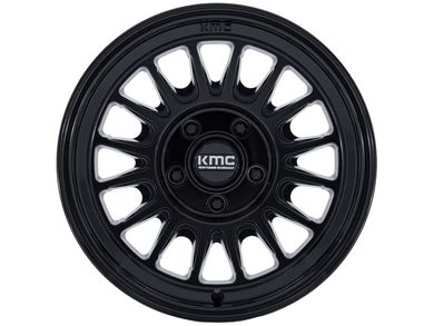 KMC Gloss Black KM733 Impact FFT Wheels | RealTruck