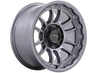 KMC Grey KM727 Wrath Wheels