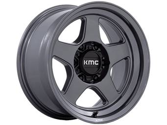 KMC Grey KM728 Lobo Wheel
