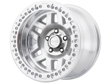 KMC KM229 ビードロックホイール　1本 KMC Machined KM229 Machete Crawl Beadlock Wheels | RealTruck