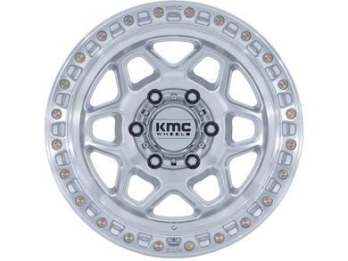 KMC Machined Silver KM553 Torx Wheels | RealTruck