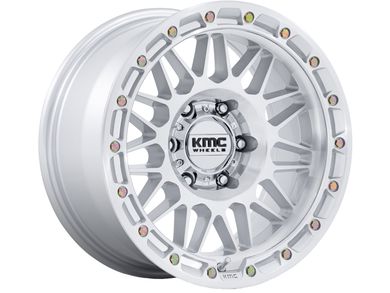 KMC Machined Silver KM555 Attack Wheel KM555SD17856300 | RealTruck