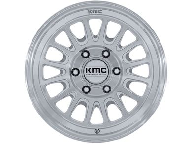 KMC Machined Silver KM733 Impact FFT Wheel KM733SD18906800 | RealTruck
