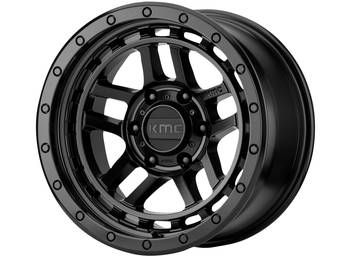 KMC Matte Black KM540 Recon Wheels