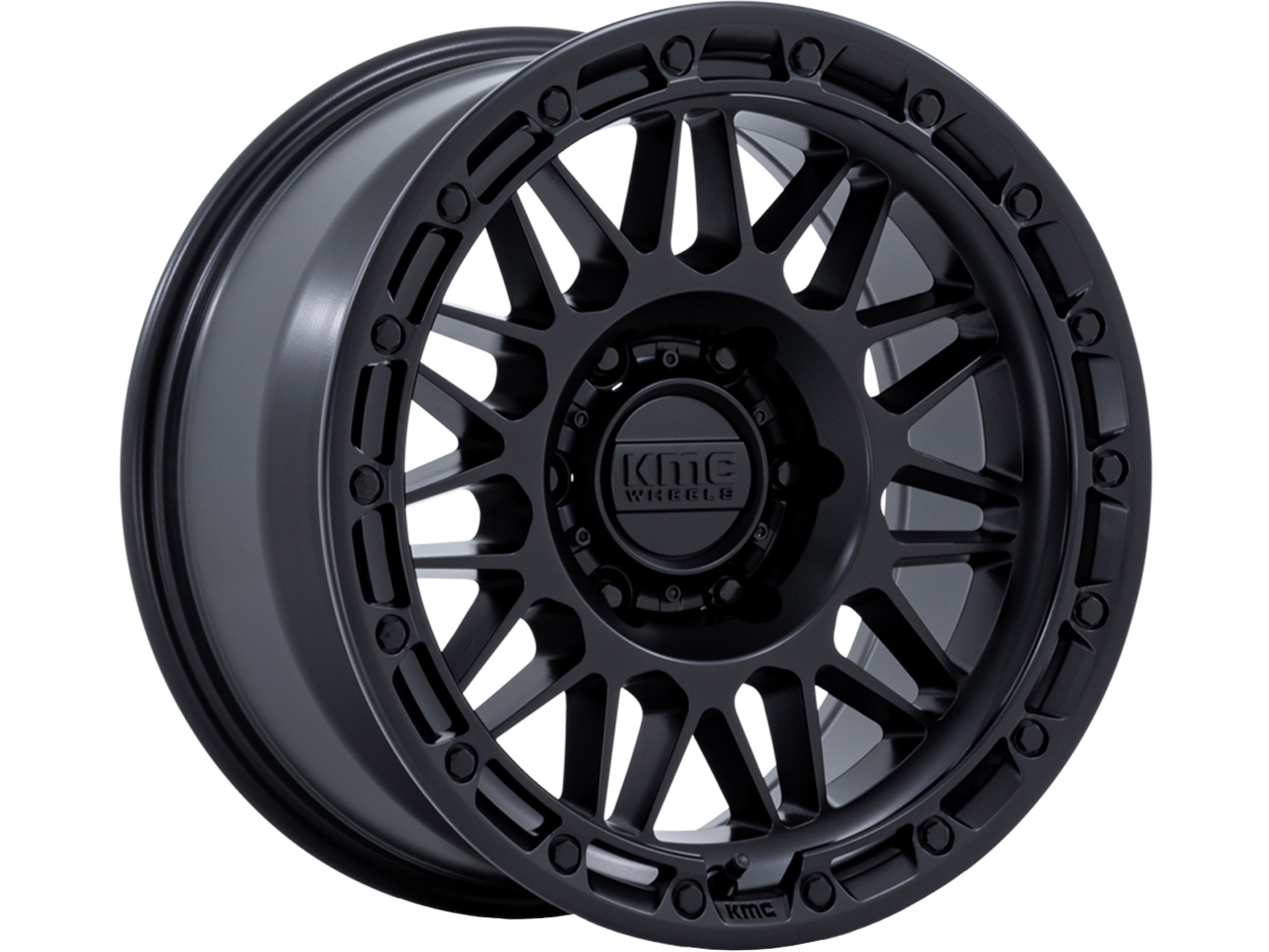 KMC Matte Black KM555 Attack Wheel KM555MX17856425 | RealTruck