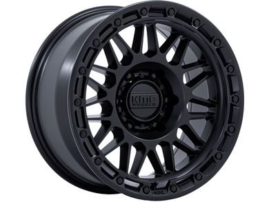 KMC Matte Black KM555 Attack Wheel KM555MX17856300 | RealTruck