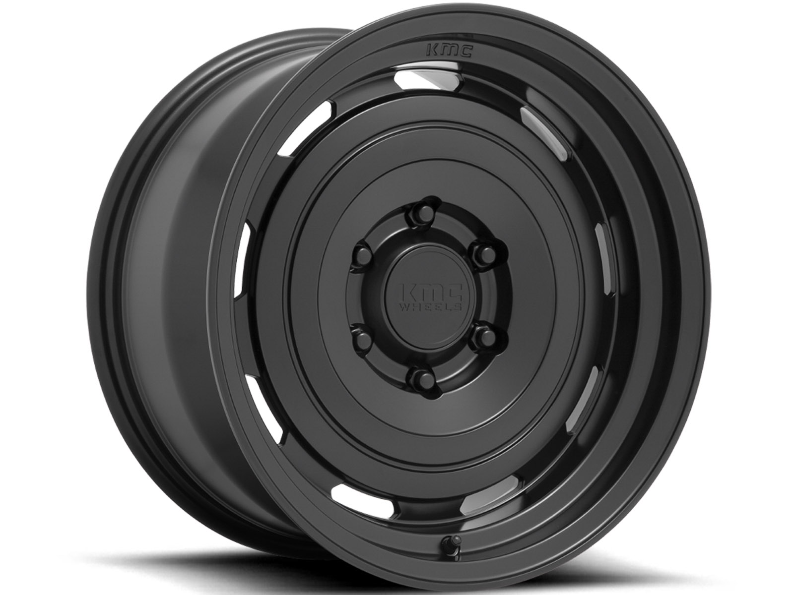 KMC Matte Black KM720 Roswell Wheel KM72078568718 | RealTruck
