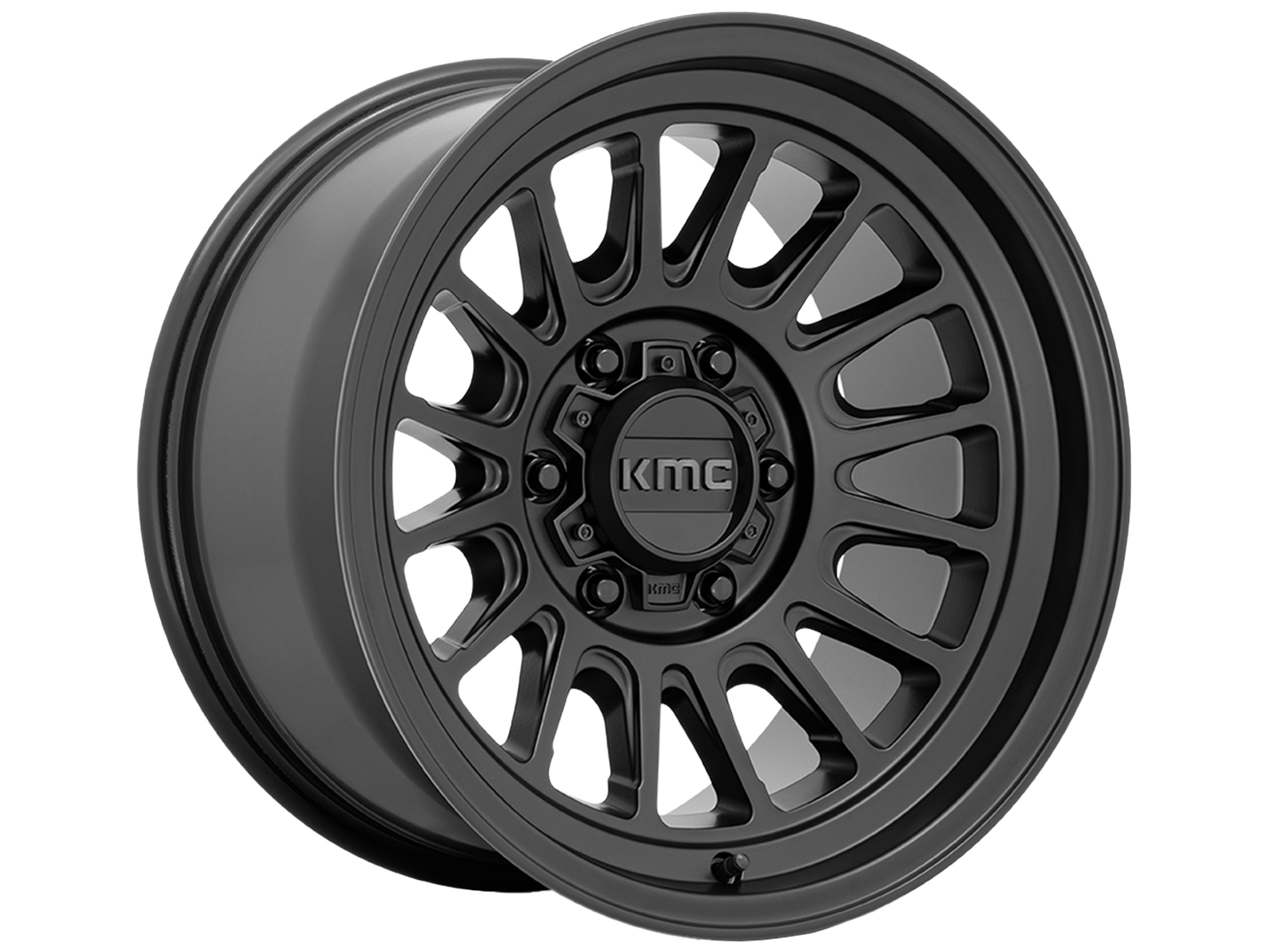 KMC Matte Black KM724 Impact OL Wheels | RealTruck