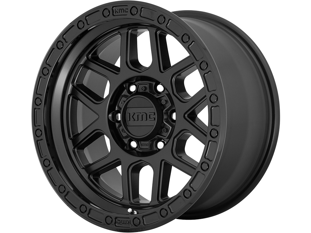 KMC Matte Black KM544 Mesa Wheels | RealTruck