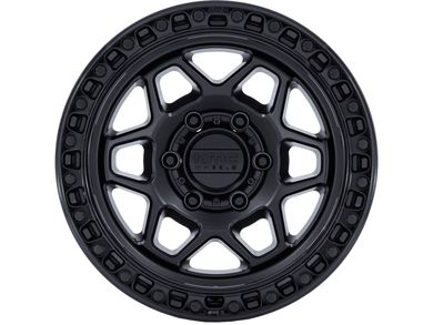 KMC Matte & Gloss Black KM553 Torx Wheel KM553MB17856825 | RealTruck