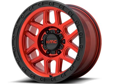 KMC Red KM544 Mesa Wheels | RealTruck