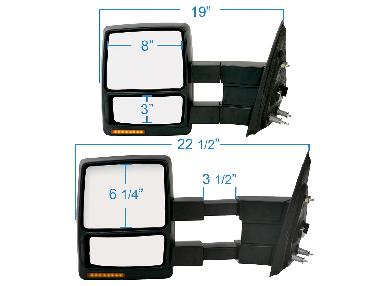 Fits 2009-2014 Ford F150, 2010-2014 F150 Raptor (KSR-61186F)