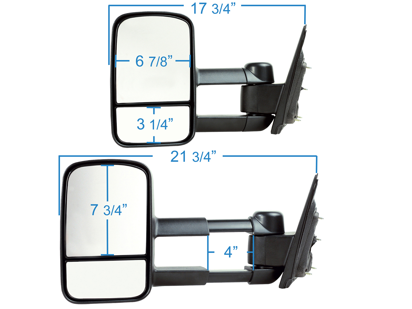 Fits 2014-2019 Chevy Silverado/GMC Sierra 1500, 2015-2019 Silverado/Sierra 2500/3500 (KSR-62138G)