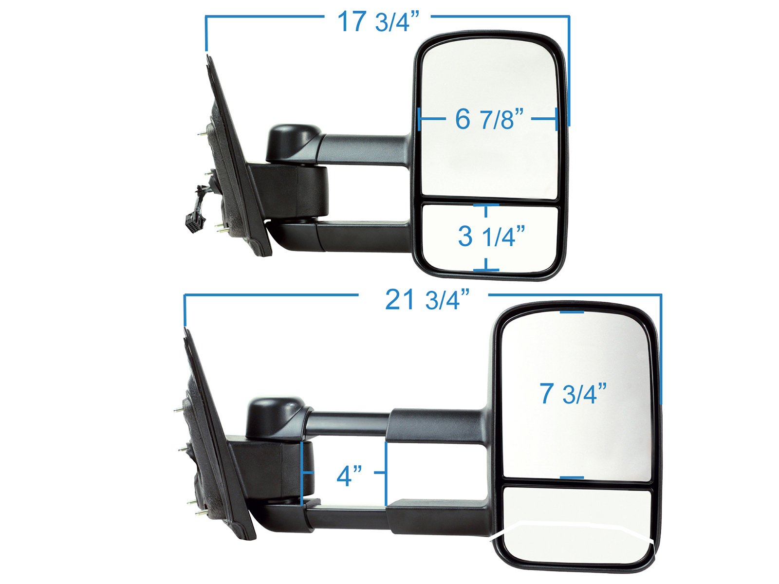Fits 2014-2019 Chevy Silverado/GMC Sierra 1500, 2015-2018 Silverado/Sierra 2500/3500 (KSR-62147G)