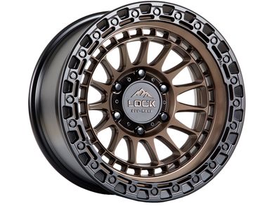 Lock Off-Road Bronze Mojave Wheel MOJAVE-7987MRMBR12N | RealTruck
