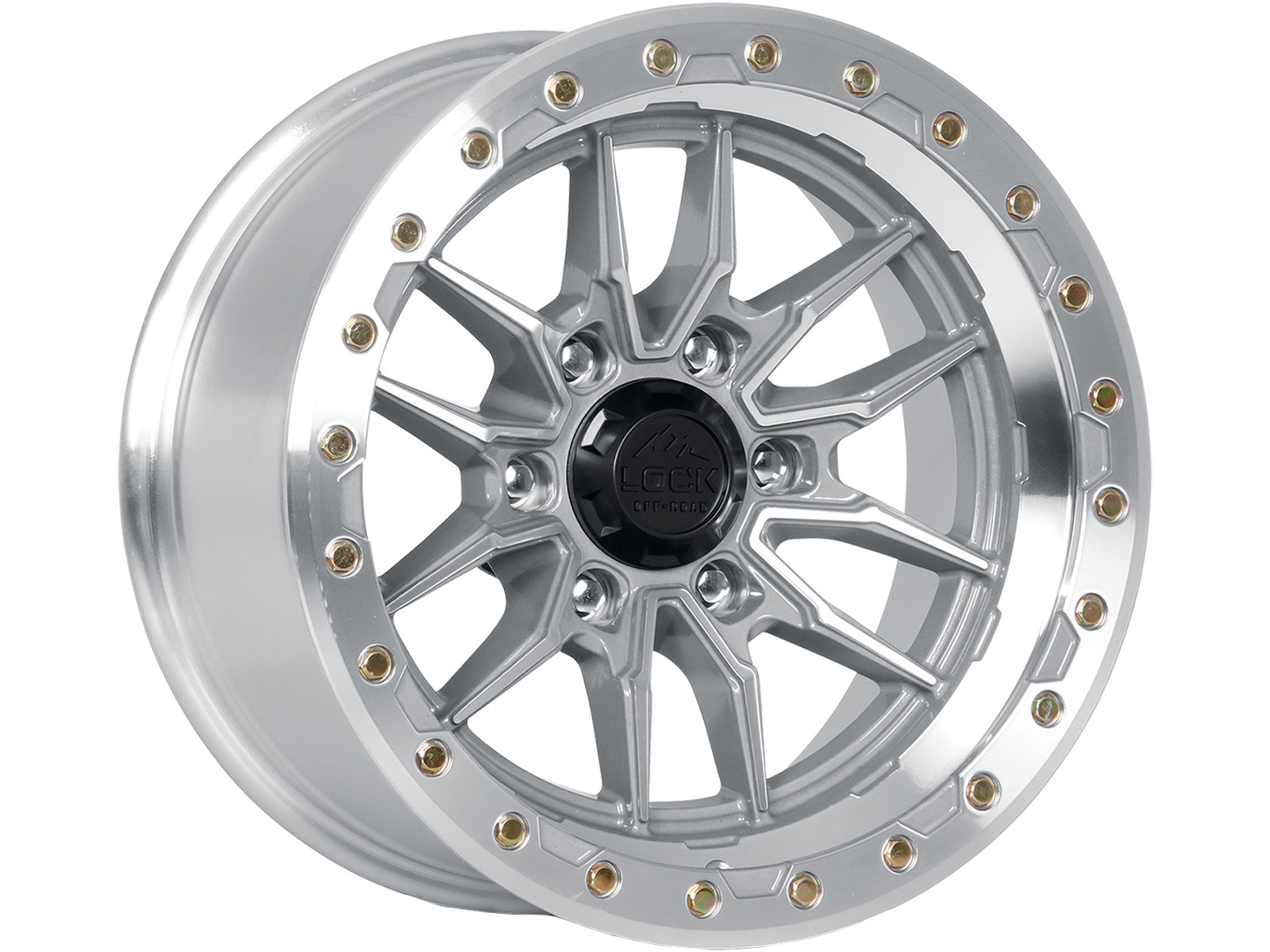 Lock Off-Road Machined Krawler Wheel KRAWLER-7969MC12N | RealTruck