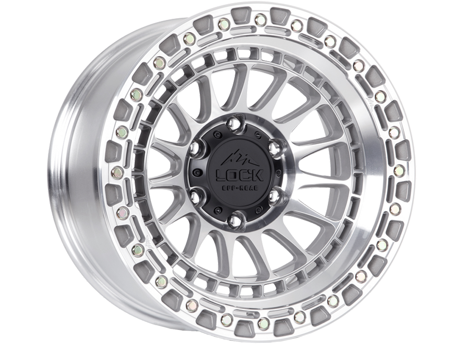 Lock Off-Road Machined Mojave Wheel MOJAVE-7969MC | RealTruck
