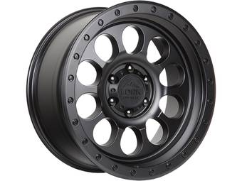 Lock Off-Road Matte Black 50 Cal Wheel