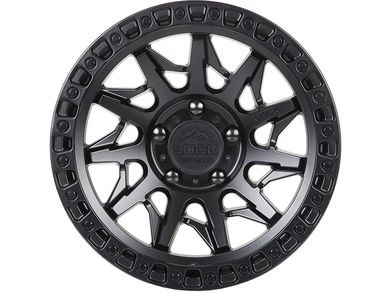 Lock Off-Road Matte Black Lunatic Wheel LUNATIC-2169MB | RealTruck
