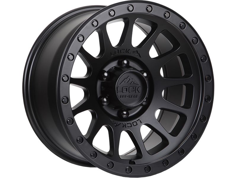 Lock Off-Road Matte Black Yosemite Wheels | RealTruck