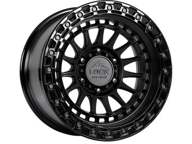 Lock Off-Road Matte & Gloss Black Mojave Wheel MOJAVE-7969GB12N