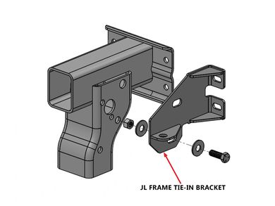 LoD Offroad Destroyer Front Frame Tie-In Bracket | RealTruck
