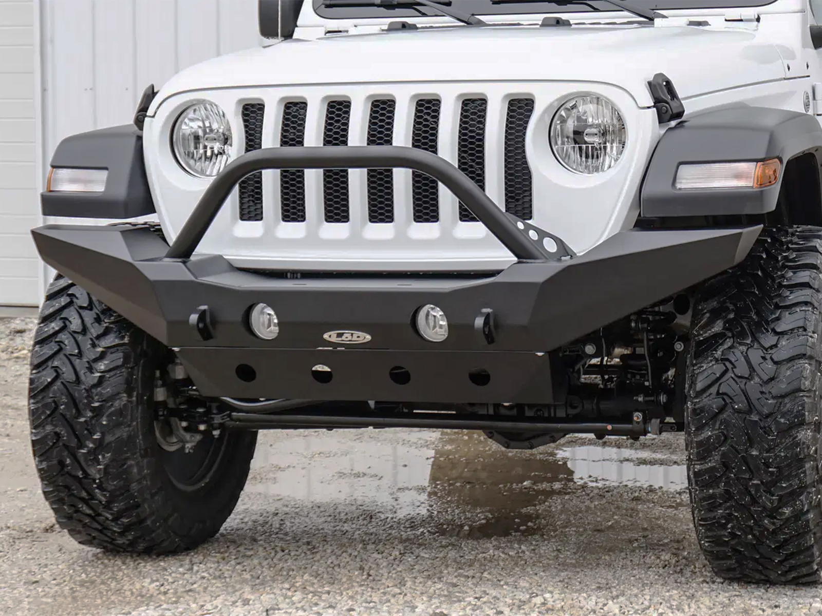 LOD PRODUCTS × 1SLOW PRODUCTS SO-DECK BK LoD Offroad Destroyer Full-Width PreRunner Front Bumper | RealTruck