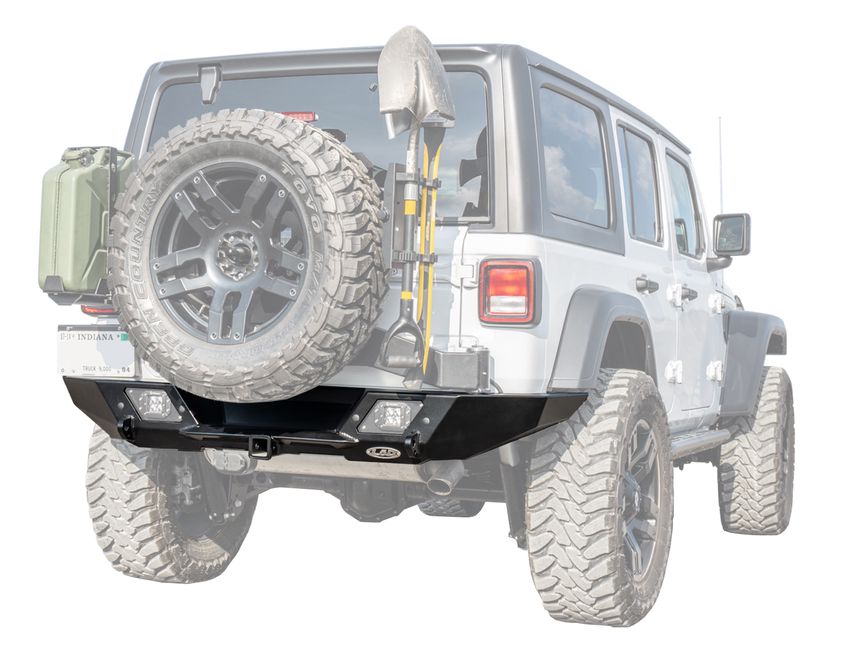 LoD Offroad Destroyer Rear Bumper with Tire Carrier Mount JBC18411