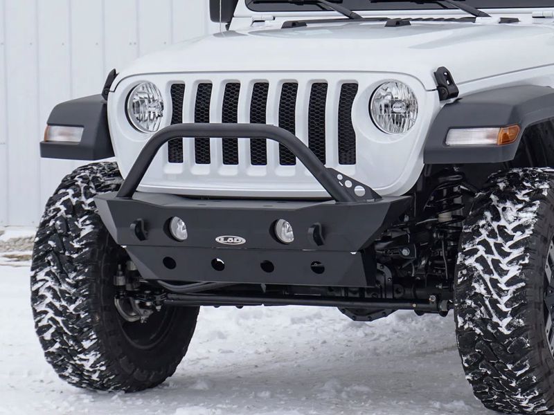 LOD PRODUCTS × 1SLOW PRODUCTS SO-DECK BK LoD Offroad Destroyer Shorty PreRunner Front Bumper JFB1803