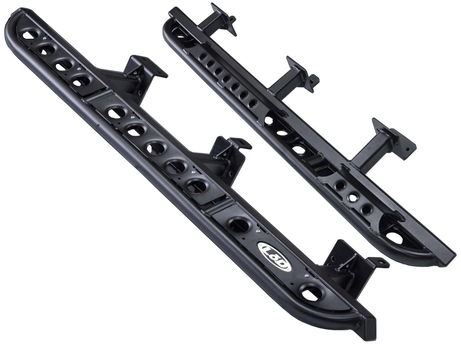 LOD PRODUCTS × 1SLOW PRODUCTS SO-DECK BK LoD Offroad Signature Rock Sliders JRS1841 | RealTruck