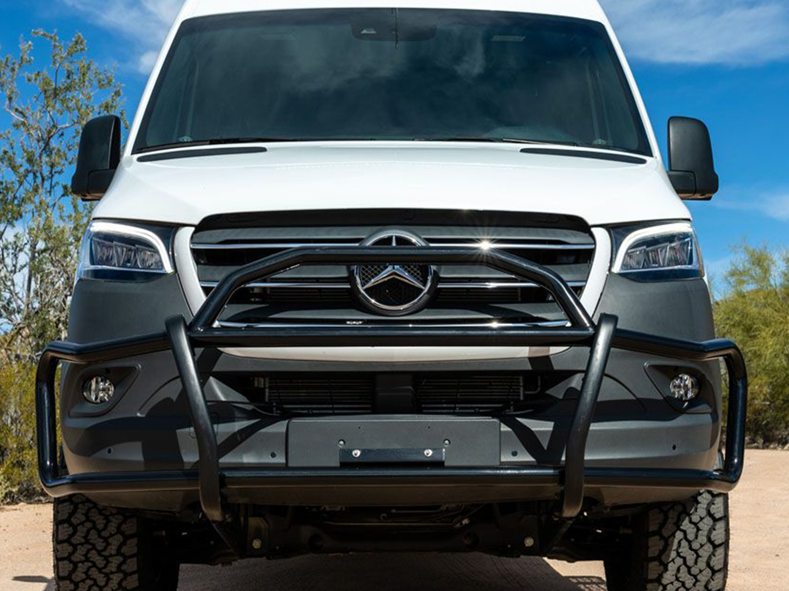 Luverne SolidShield Van Grille Guard 208815 | RealTruck