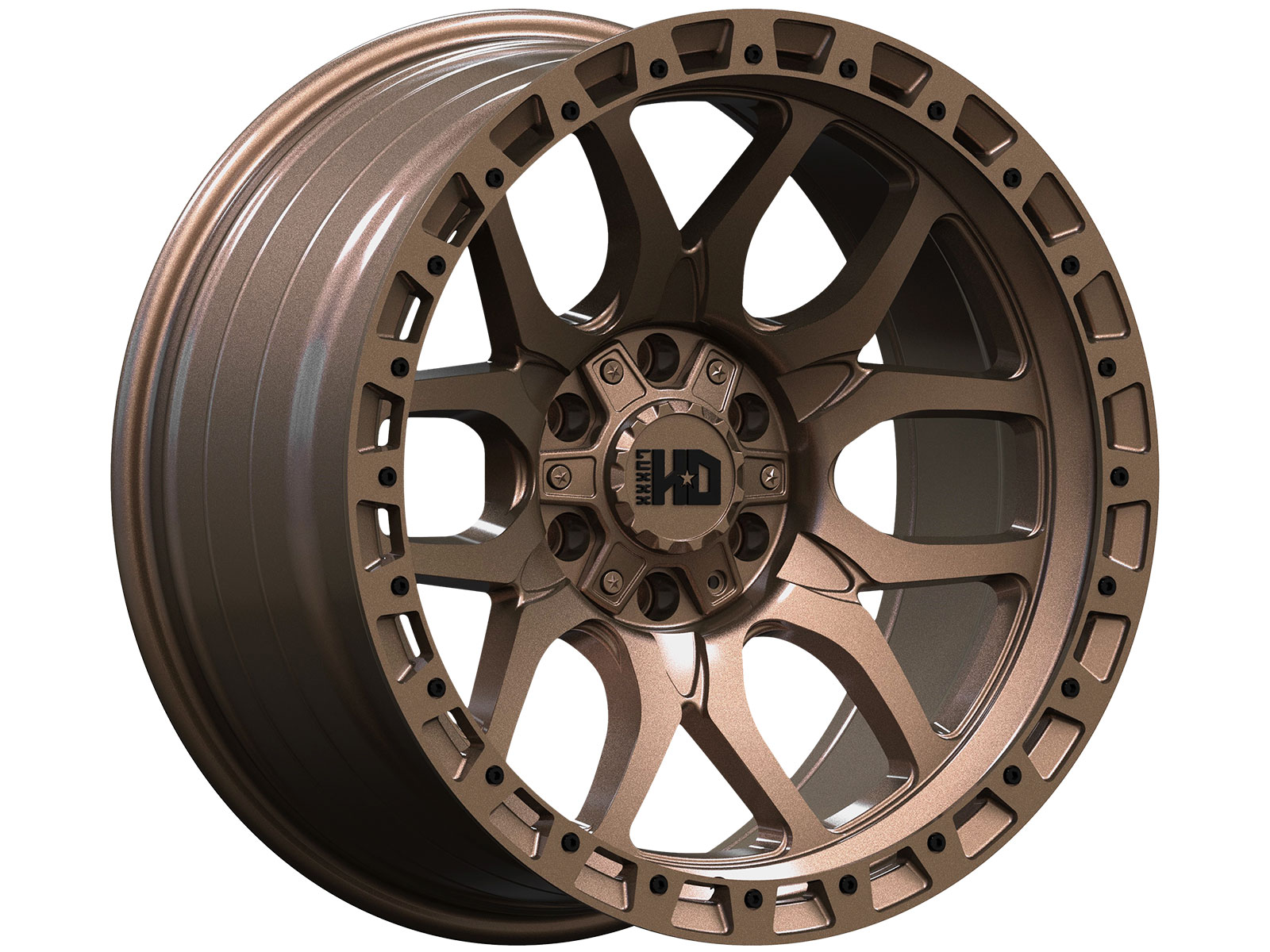 Luxxx HD Bronze LHD41 Wheel LHD4117961351397-6G-J | RealTruck