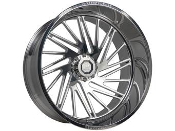 Luxxx HD Forged Polished Pro 9 Commando Wheel