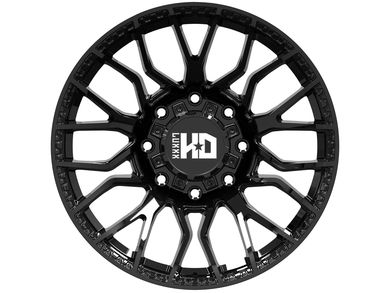 Luxxx HD Gloss Black LHD42 Wheels | RealTruck
