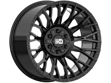 Luxxx HD Gloss Black LHD43 Wheels | RealTruck