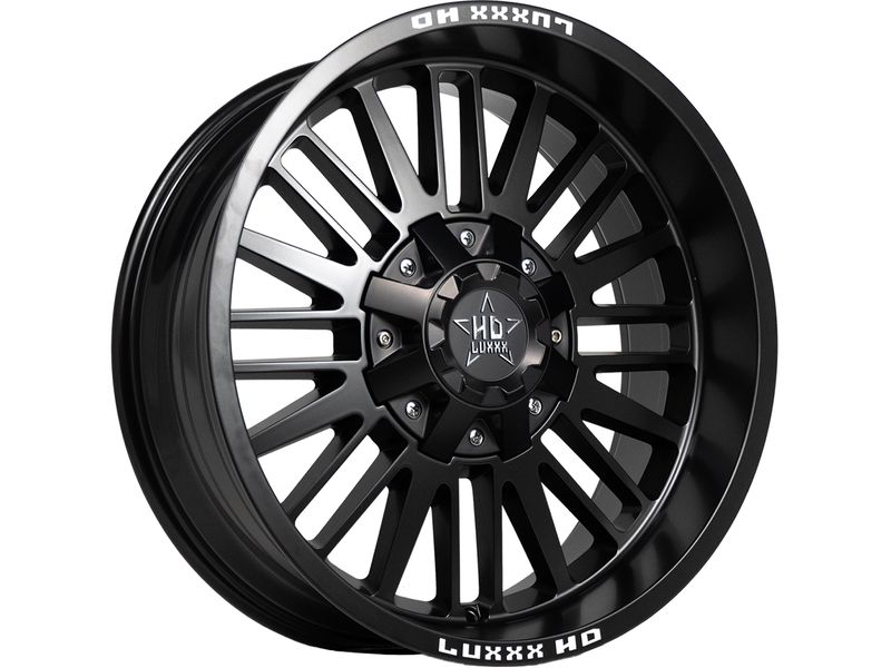 Luxxx HD Matte Black LHD23 Wheels | RealTruck
