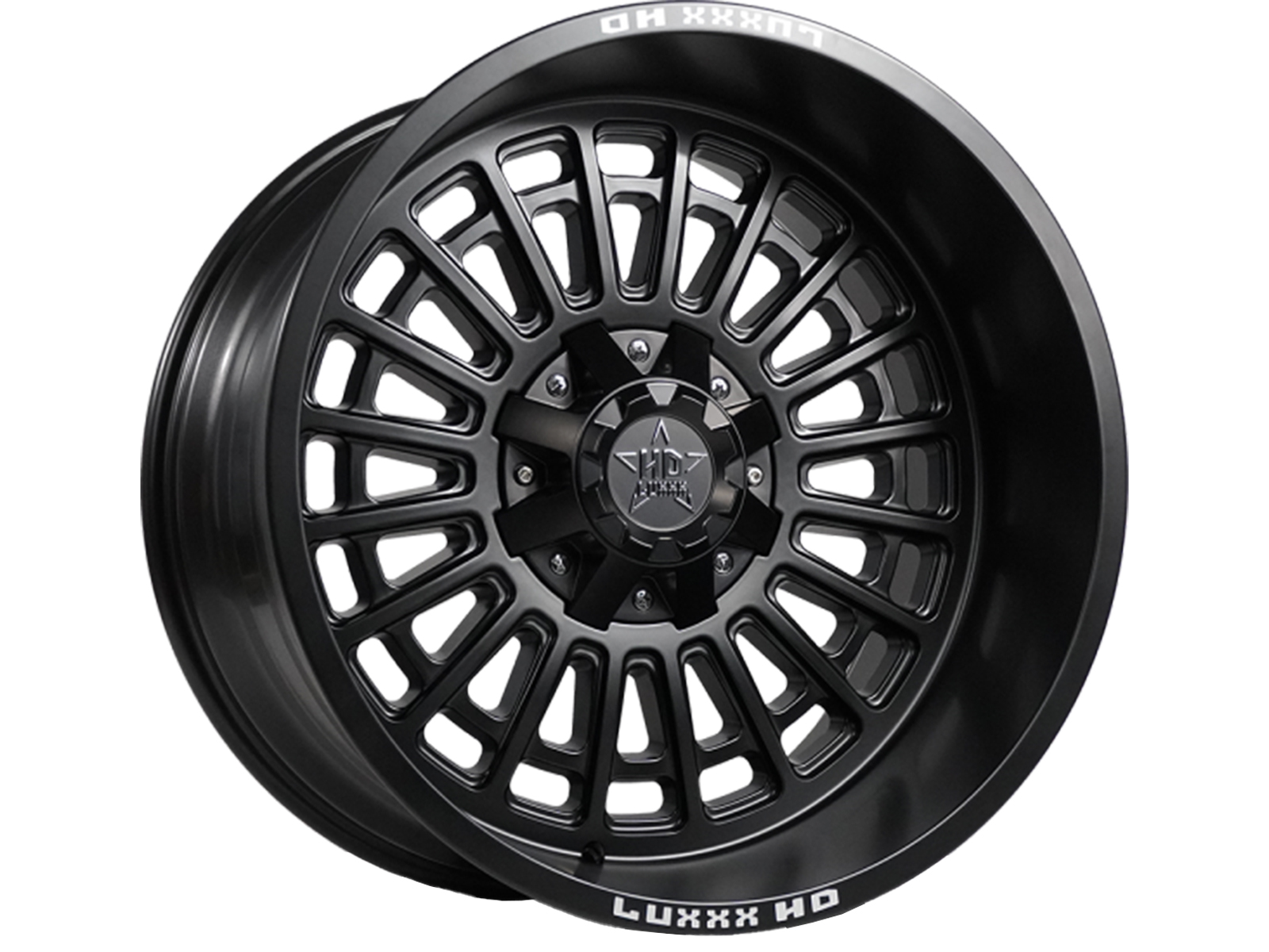 Luxxx HD Matte Black LHD27 Wheels | RealTruck