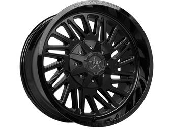 Luxxx HD Matte & Gloss Black LHD19 Wheel