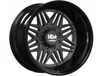 Luxxx HD Matte & Gloss Black Pro 4 Wheel