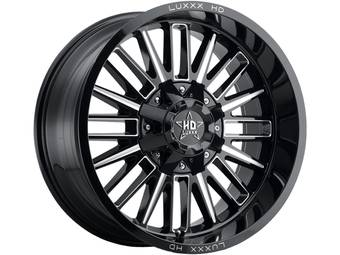 Luxxx HD Milled Gloss Black LHD23 Wheel