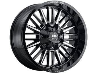 Luxxx HD Milled Gloss Black LHD23 Wheel