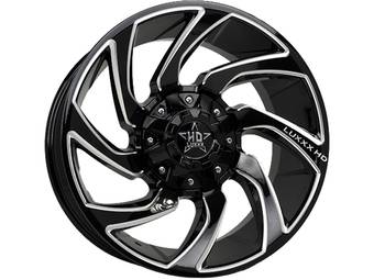 Luxxx HD Milled Gloss Black LHD32 Wheel