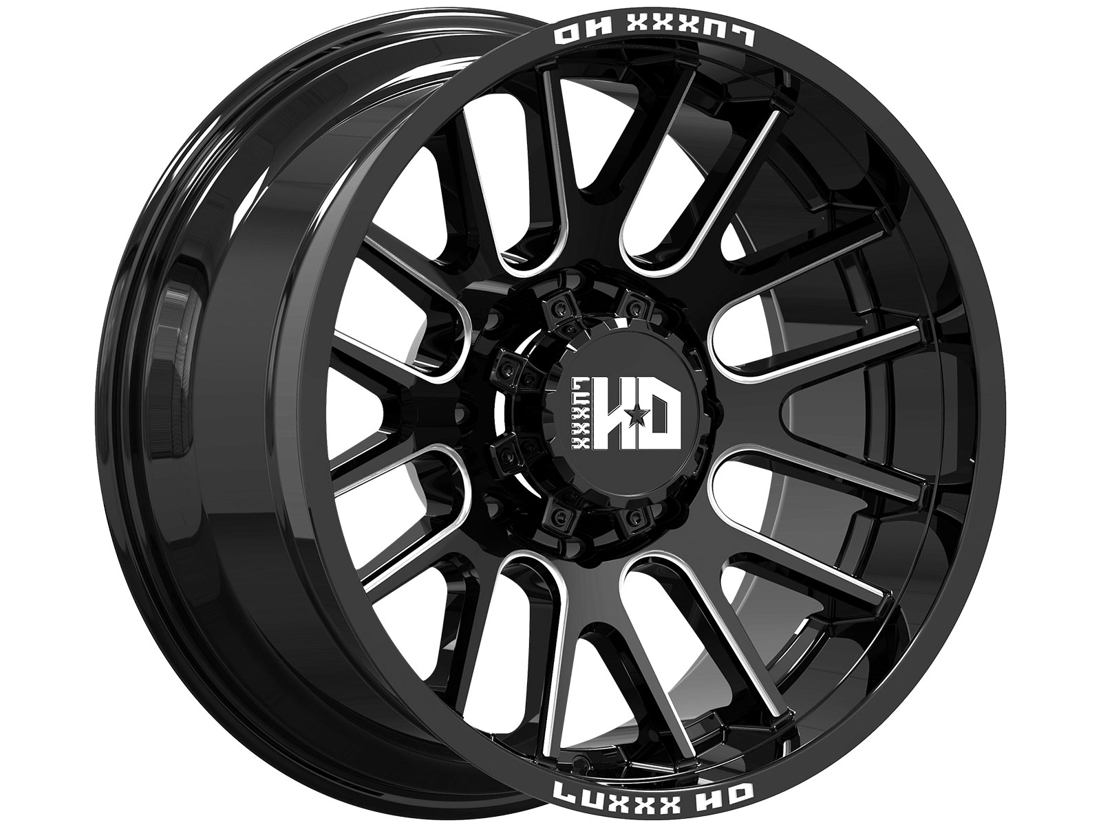 LOOK ルックKG386 デュラエース Luxxx HD Milled Gloss Black LHD38 Wheel LHD382098165-0K-A1 | RealTruck